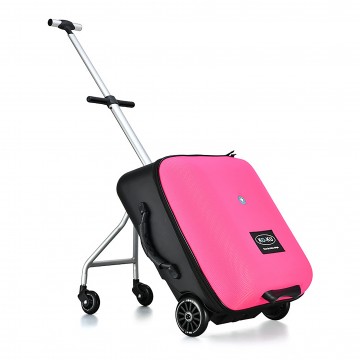 Baby Travel Stroller/Ride On Cabin Size Expandable Luggage - Pink