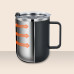 [SU304] Insulated Mug Cup with Handle - White