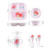 [DW23013-CD + DW23014-CD] Disney Genuine Toddler Melamine Tableware Mealtime Fork &amp; Spoon - Chip