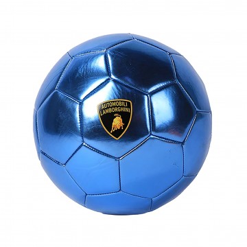 Lamborghini Metallic PVC Soccer Ball (15cm) - Blue