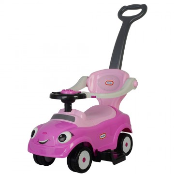 LT 3 in 1 Ride On Push Car - Pink