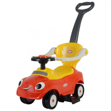 LT 3 in 1 Ride On Push Car - Red