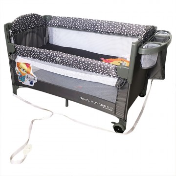 S12 Travel Deluxe Bedside Playcrib - Lion