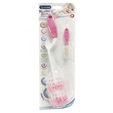 Rubbery™ Scratchless Silicone Bottle Brush