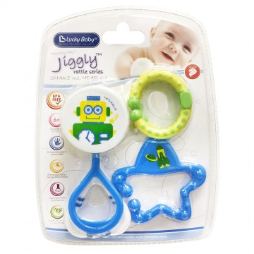 Discovery Pals™ Jiggly™ Rattle Link Set - Robot