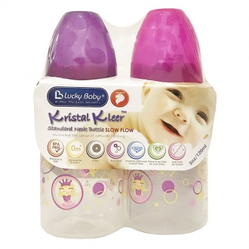 Kristal Kleer™ Standard Neck Bottle - Princess 120ml (2pcs)