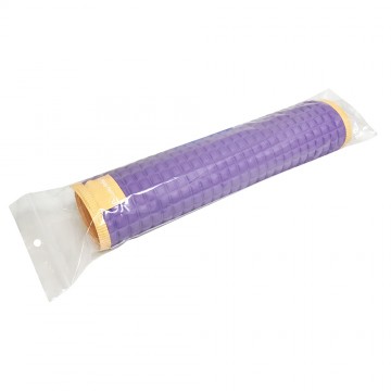 Air-Filled™ Rubber Cot Sheet(Plain S) - Purple/Orange