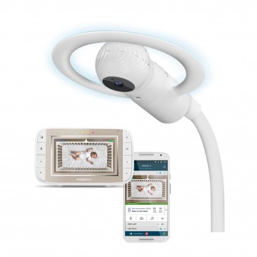 Motorola® Halo+ Over The Crib Baby Monitor & Sleep Companion (WIFI)